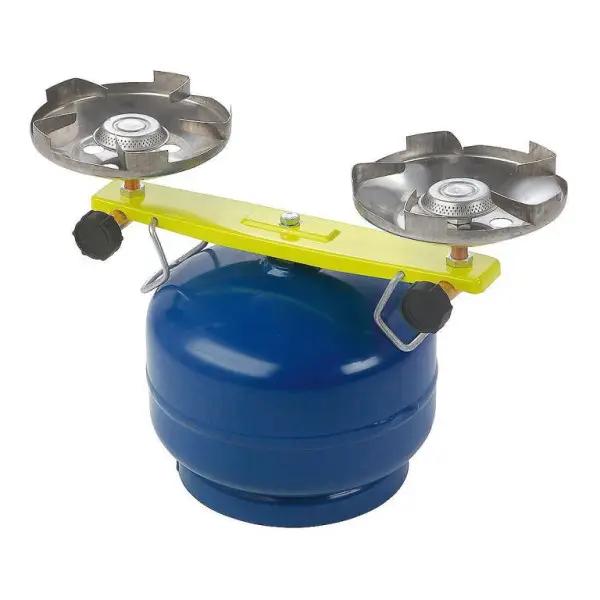 Vařič kempingový dvouhořákový Picamp, 2,4 kW, na 2kg láhev Nejprodávanější
