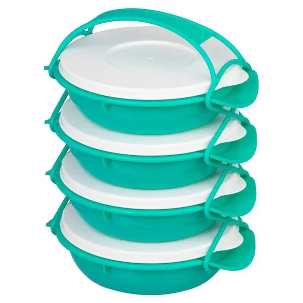 Vrácení Zdarma Obědník MagicHome, 4dílný, 4x1l, 22,4x20,5x29,5cm
