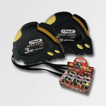 Super Cena Metr svinovací pogumovaný s magnetem 3m x 19mm