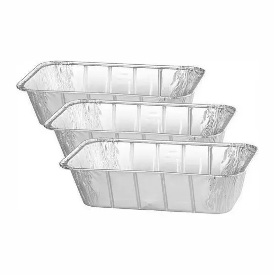 Miska grilovací MagicHome hliník, 32x16x8,3cm, 3ks Novinka