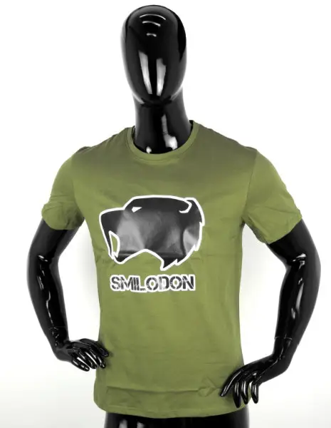 Sezónní Sleva Tričko Smilodon s krátkým rukávem XL, 180G/SM, 100% bavlna