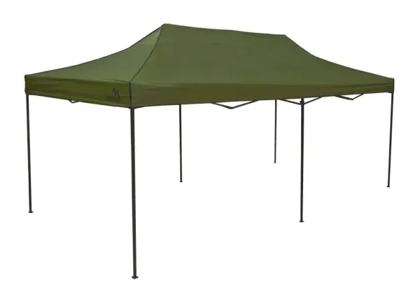 Párty stan nůžkový 3x6x2,5m zelený WATERPROOF Sleva