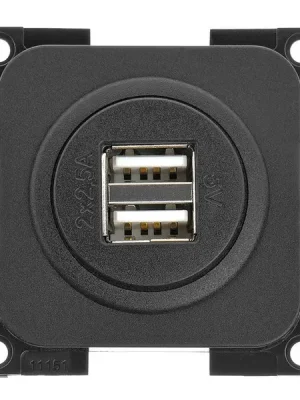 Zlevněný USB dvojitá nabíjecí zásuvka 5V/2x 2,5A