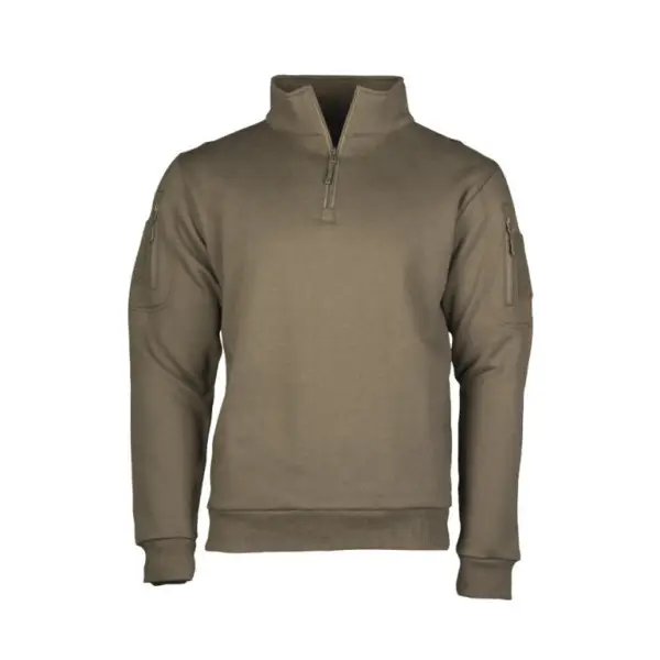 Vysoce Kvalitní Mikina TACTICAL bez kapuce RANGER GREEN XXL