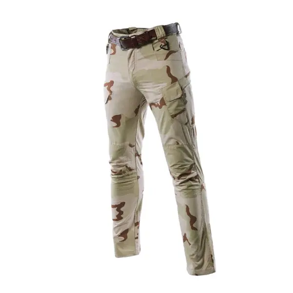 Poslední Šance Kalhoty maskáčové, taktické, tri-color red, XXL, Smilodon