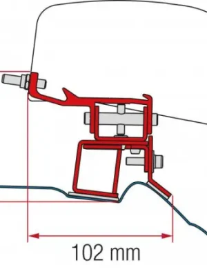 Adaptér Fiamma F40 pro Mercedes V-Class od 2024 Koupit Online