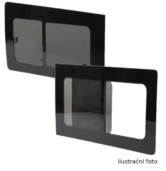 Posuvné okno pro Fiat Ducato, Peugeot Boxer a Citroën Jumper od modelového roku 2007 1126x665mm, zadní pravé, tonované Značkový