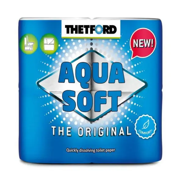Nová Kolekce Papír toaletní Thetford 4 role aqua soft