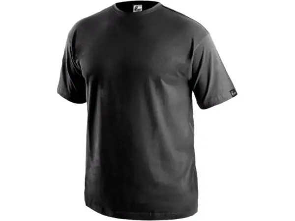 Tričko CXS-DANIEL, 100% bavlna, černé, vel. 3XL, CANIS Novinka