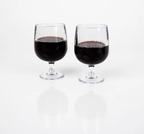Omezená Nabídka Sada sklenic na víno PICCOLO – 2 ks, 250 ml, SAN