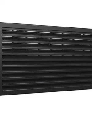 Zlevněný Větrací mřížka Thetf lednice velká černá 281x533mm