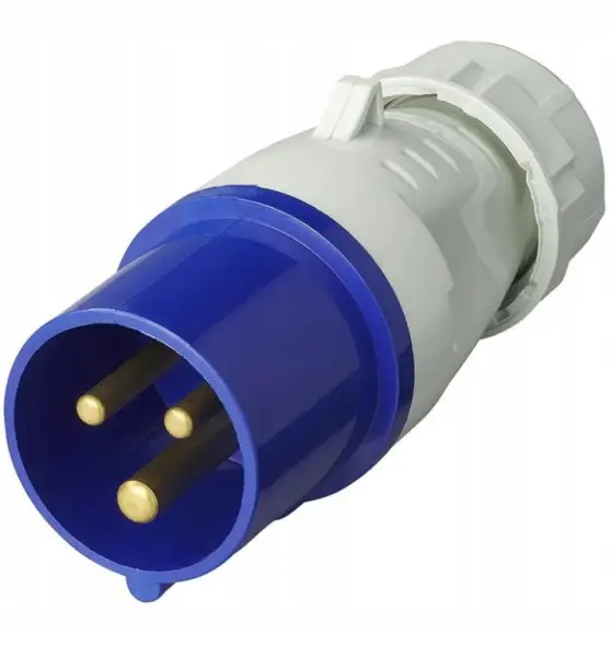 Zástrčka CEE na kabel přímá 16A 373500 IP44 Aktuální