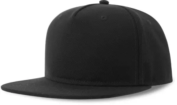 Hit Sezóny Čepice kšiltovka Snapback, ATLANTIS Snap Five-S, černá