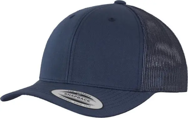 Čepice kšiltovka FLEXFIT Yupoong, Trucker, síťkovaná, námořní modrá Akce