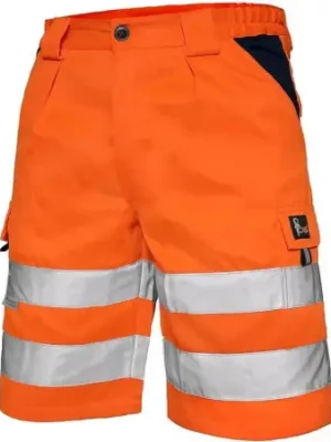 Značkový Kraťasy pánské výstražné CXS-NORWICH, oranžové, vel. 46, CANIS