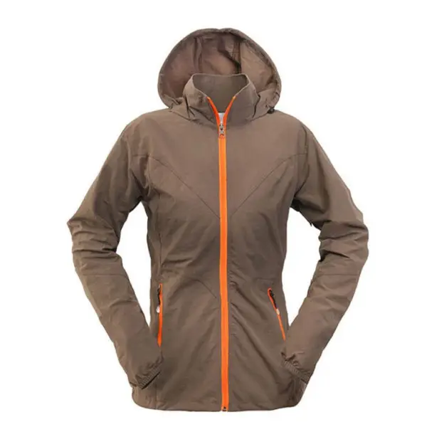 Bunda letní outdoorová dámská, hnědá, vel. M, Smilodon Jen Po Omezenou Doba