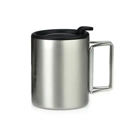 Hrnek kempingový s víčkem, nerezová ocel, 300ml, Kamper Ihned K Objednání