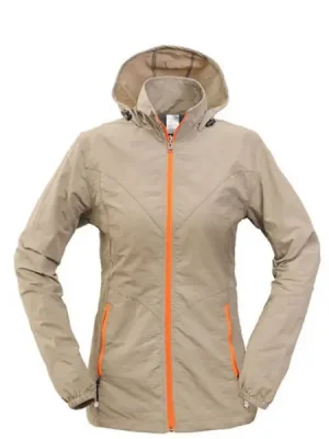 Akce Bunda letní outdoorová dámská, béžová, vel. XXL, Smilodon
