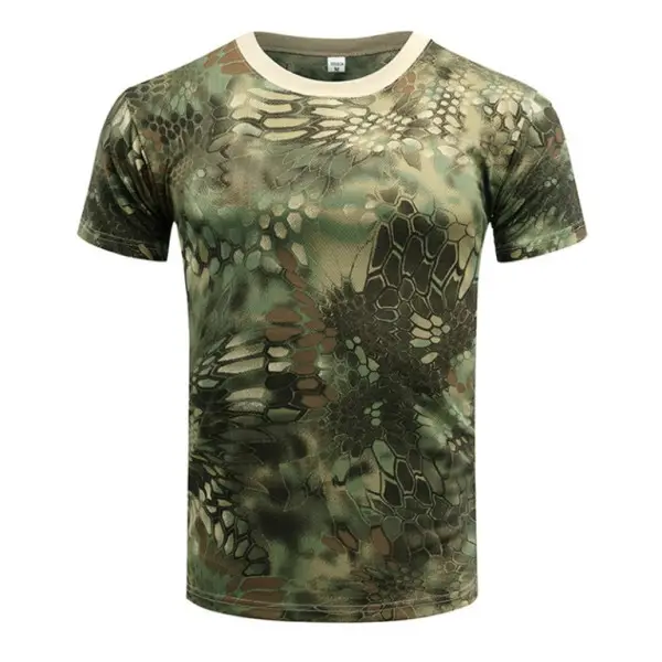 Ověřený Tričko krátký rukáv maskáčové, multicam green, vel. XXXL, Smilodon