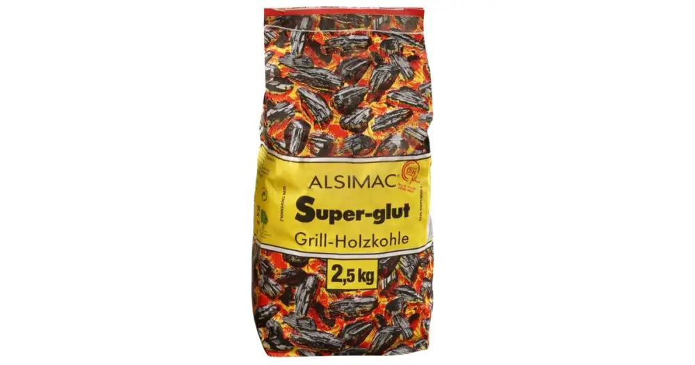 Dřevěné uhlí Alsimac 2,5 kg Pouze Dnes