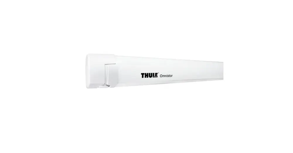 Ověřený Markýza Thule Omnistor 5200, pouzdro bílé, plátno modré