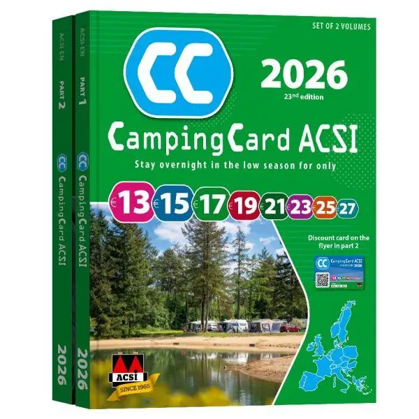 ACSI CampingCard pro rok 2026 Bezpečná Platba