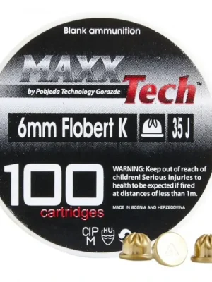Náboj Pobjeda akustický 6mm - 100 ks Sleva