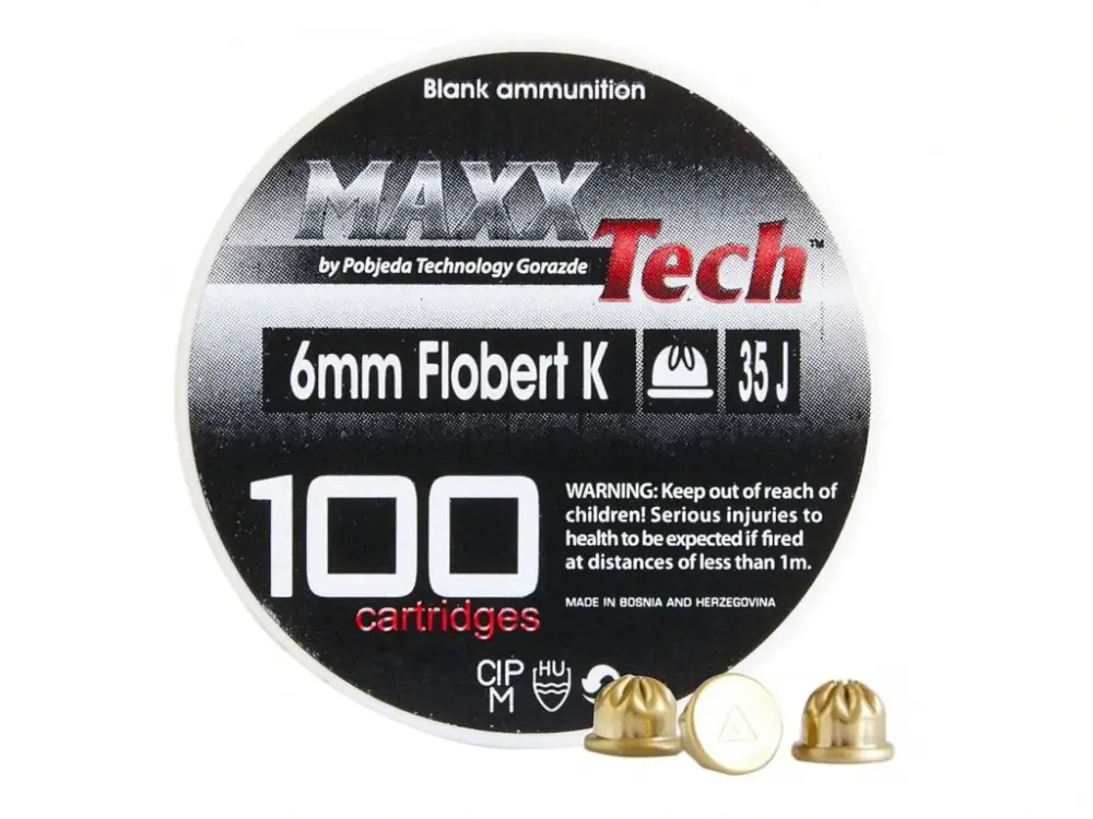 Náboj Pobjeda akustický 6mm - 100 ks Sleva