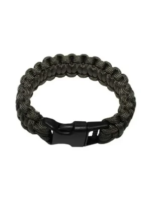 Bezpečná Platba Náramek Max-Fuchs Paracord 23 mm (plast. spona) Olive