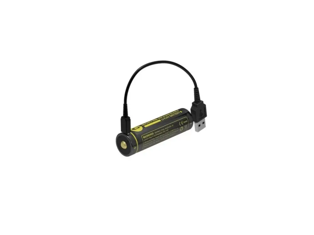 Hit Sezóny NITECORE Li-ion akumulátor typu 18650 s USB-C dobíjením, 3600 mAh
