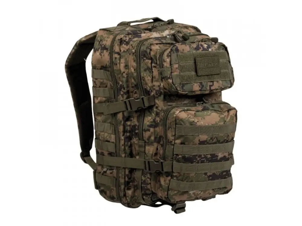 Batoh MIL-TEC US Assault Pack LG 36l Digital Woodland Nejlepší Volba
