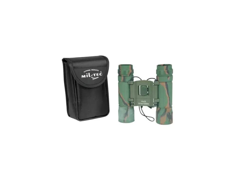 Nejprodávanější Dalekohled MIL-TEC skládací 10 x 25 Woodland