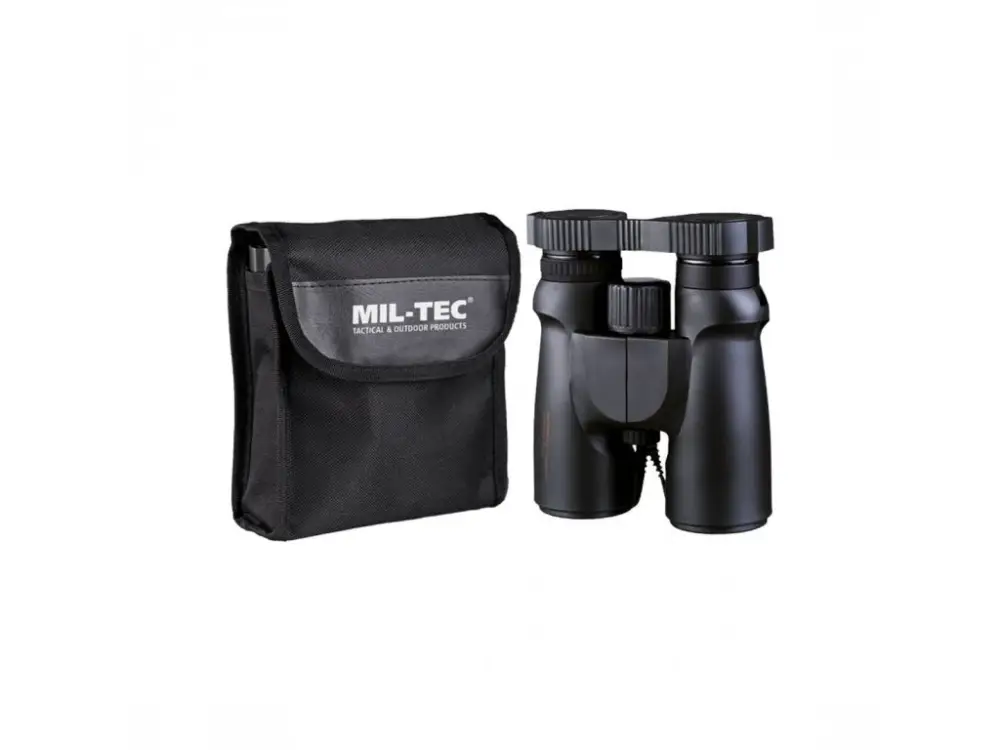 Dalekohled MIL-TEC skládací 8 x 42 Černý s pouzdrem Poslední Šance