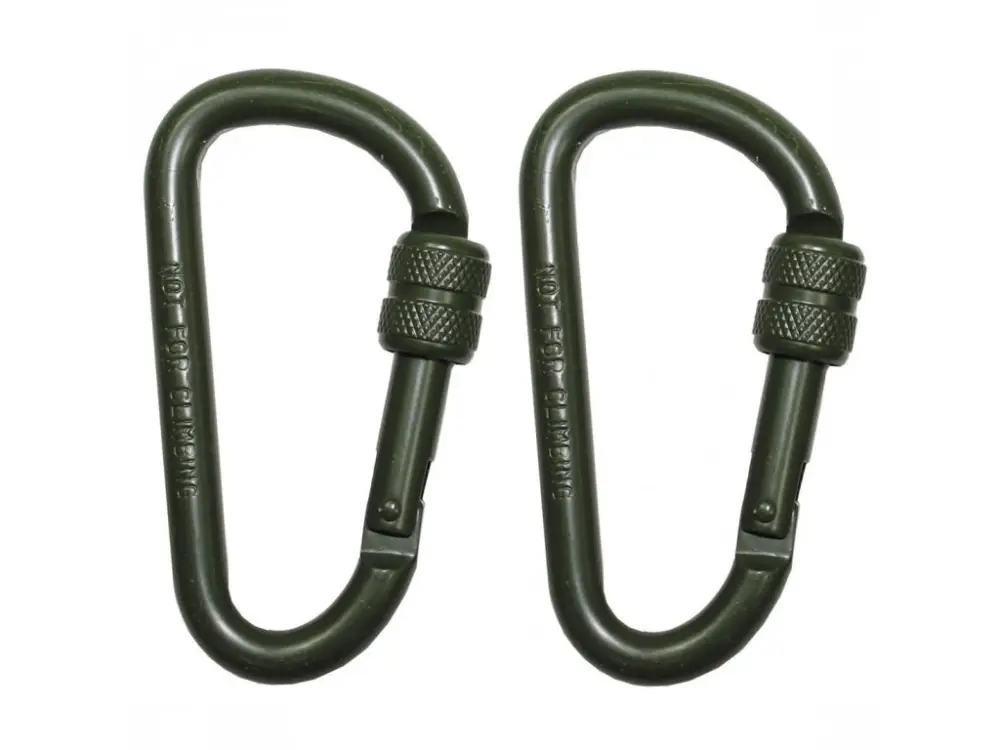 Odeslání Ihned Karabina Max-Fuchs ALU Olive 8 cm - set 2ks