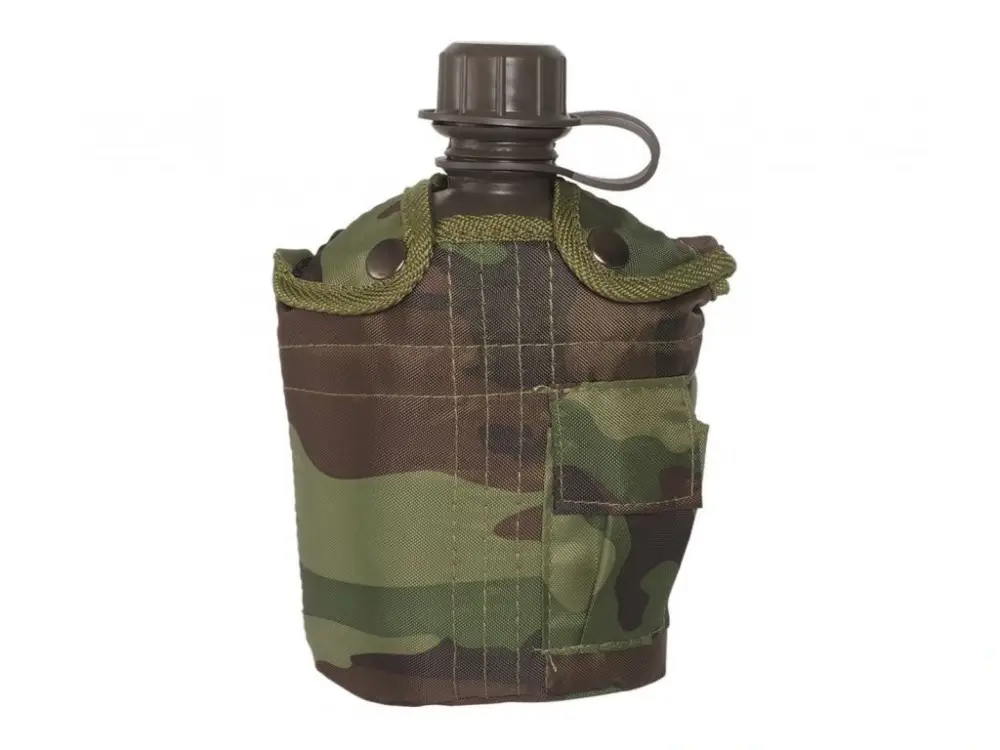 Láhev polní MIL-TEC US s pitítkem Woodland Zlevněný