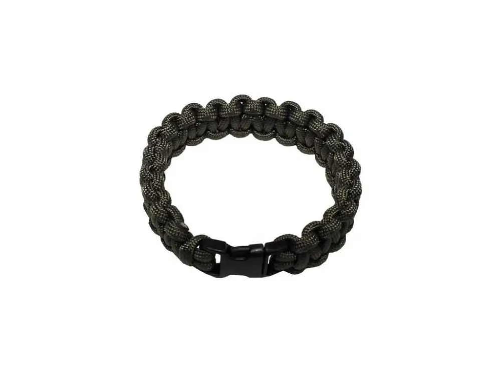 Náramek Max-Fuchs Paracord 19 mm (plast. spona) Olive Kup Teď