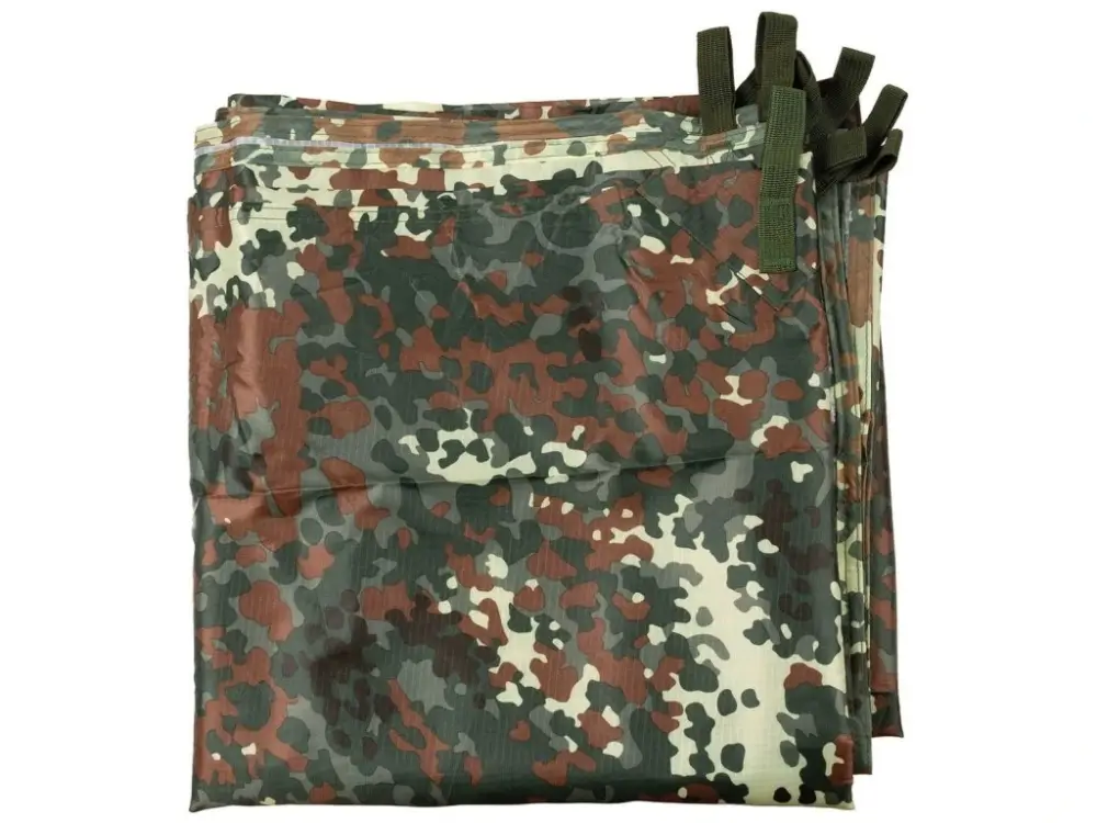 Autentický Plachta Max-Fuchs "Tarp Extrem" 300 x 300 cm Flecktarn