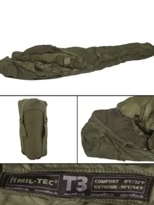 Spací pytel MIL-TEC Tactical 3 Olive Jen Po Omezenou Doba