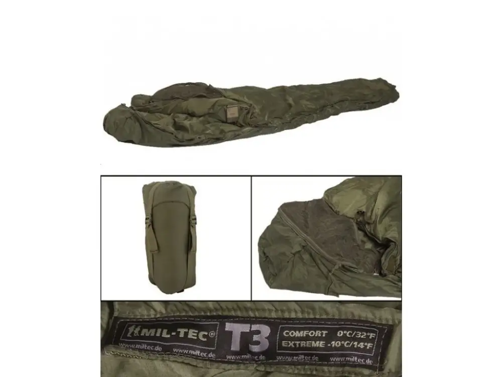 Spací pytel MIL-TEC Tactical 3 Olive Jen Po Omezenou Doba