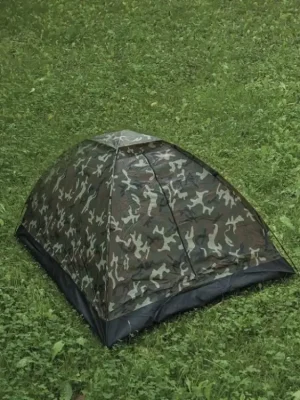 Nejlepší Cena Stan MIL-TEC "IGLU SUPER" pro 2 osoby Woodland 205 x 145 x 100 cm