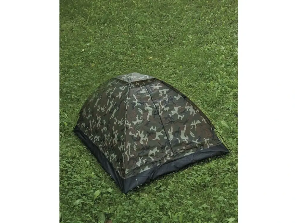Nejlepší Cena Stan MIL-TEC "IGLU SUPER" pro 2 osoby Woodland 205 x 145 x 100 cm