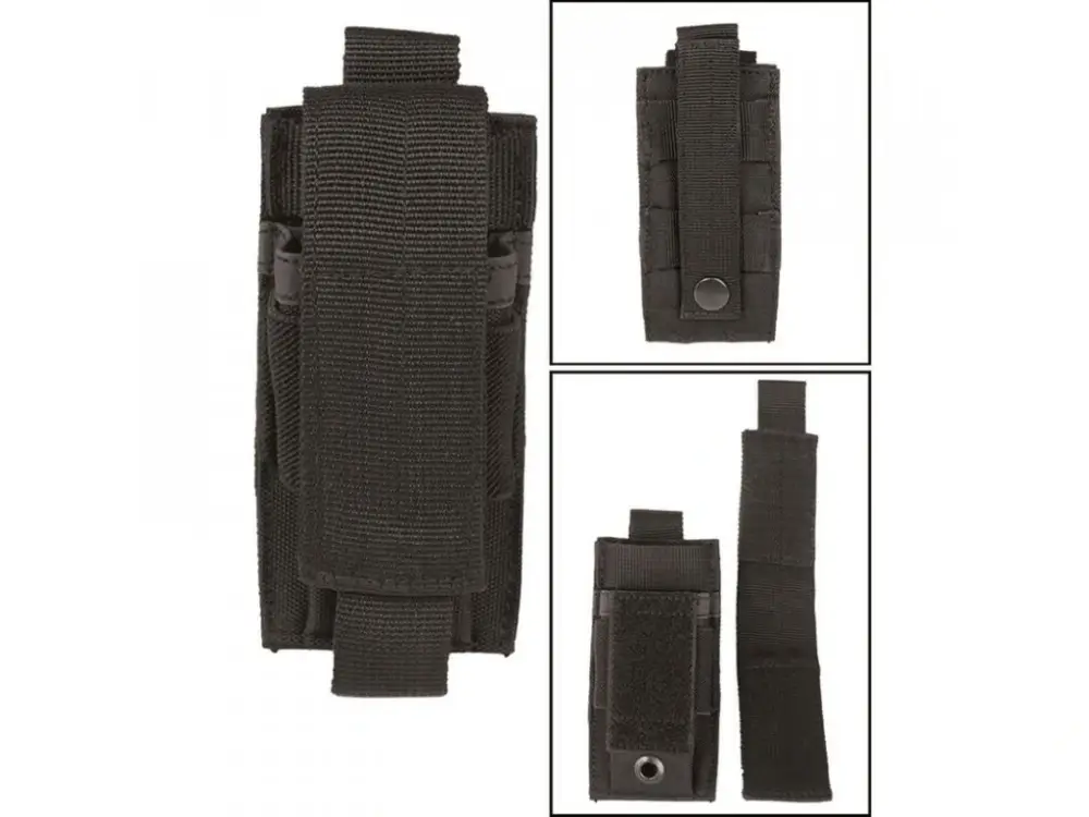 Sumka MIL-TEC na pistolový zásobník MOLLE Black Cenově Výhodný