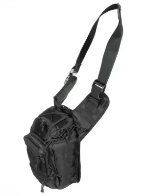 Taktická brašna Max-Fuchs přes rameno "Deluxe" Black Tovární Cena