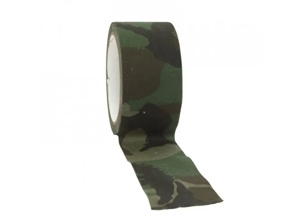 Textilní lepící páska MIL-TEC Woodland 10M Akční Cena