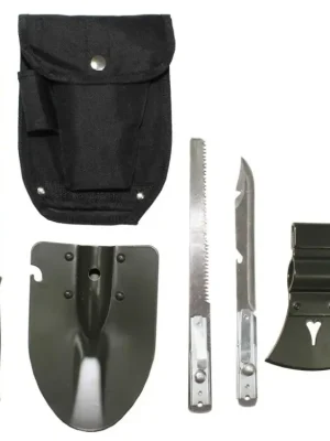 Nejprodávanější MFH Multifunkční set 6 v 1 – sekera, lopatka, pila, nůž