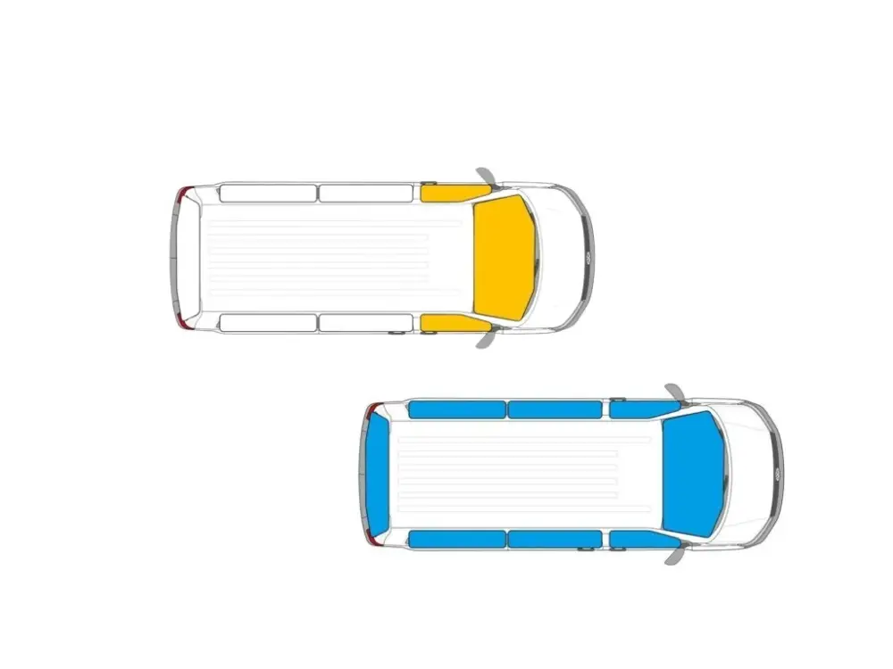 Autentický Vnitřní termoclona pro Nissan NV200 - různé varianty