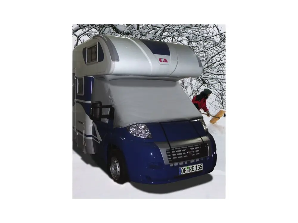 Celoroční vnější termoclona s izolací X-Trem na čelní okna pro Fiat Ducato, Peugeot Boxer a Citroen Jumper Levný