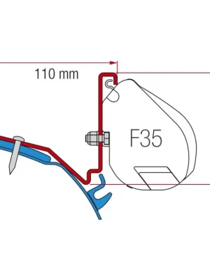 Fiamma Adaptér Ford Custom Capland/Capfun pro F35 Poslední Šance