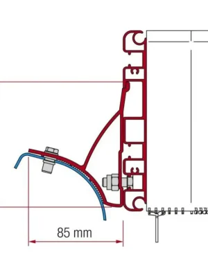 Kup Teď Sada adaptéru Compass pro Renault Trafic od roku 2001 do roku 2015