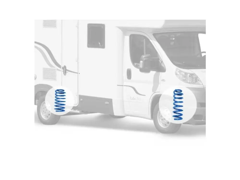 Vinuté pružiny pro přední nápravu Ducato 250/ Boxer/ Jumper od roku 2006 Nakupujte Hned